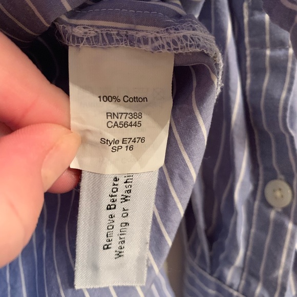 MADEWELL Aoyama cotton button-down tunic - Picture 5 of 5